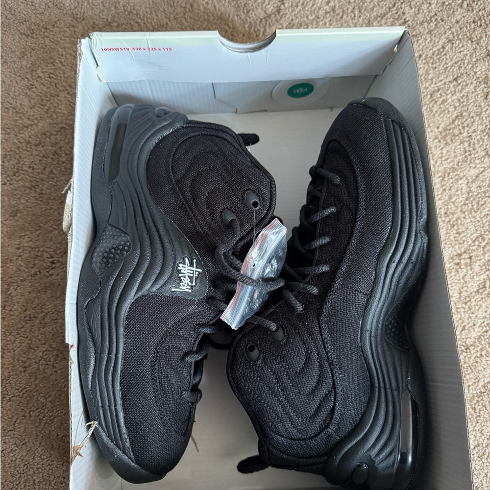 Stussy Men's Black High-Top Sneakers